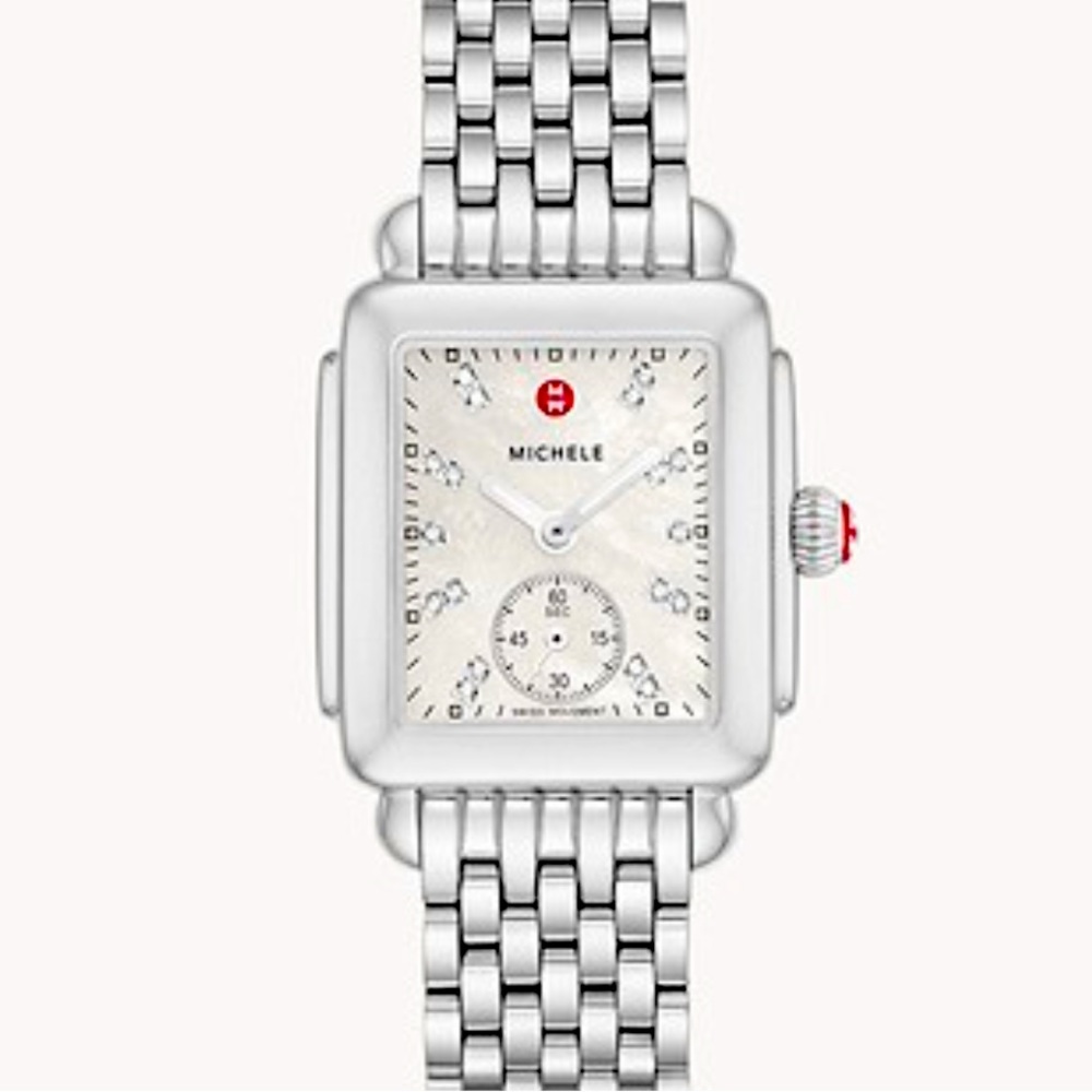 New Michele Deco watch w/Interchangeable band